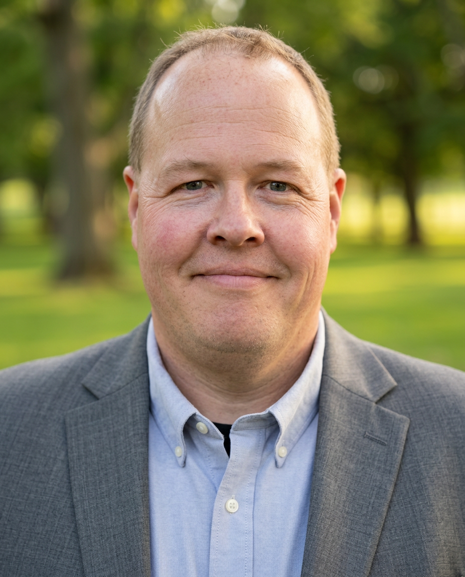 Lance Williams, founder of Repeat Local, outdoors in Middle Tennessee